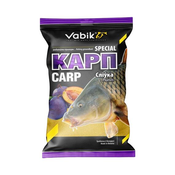 Прикормка Vabik SPECIAL Карп Слива 1кг, фото , изображение 4