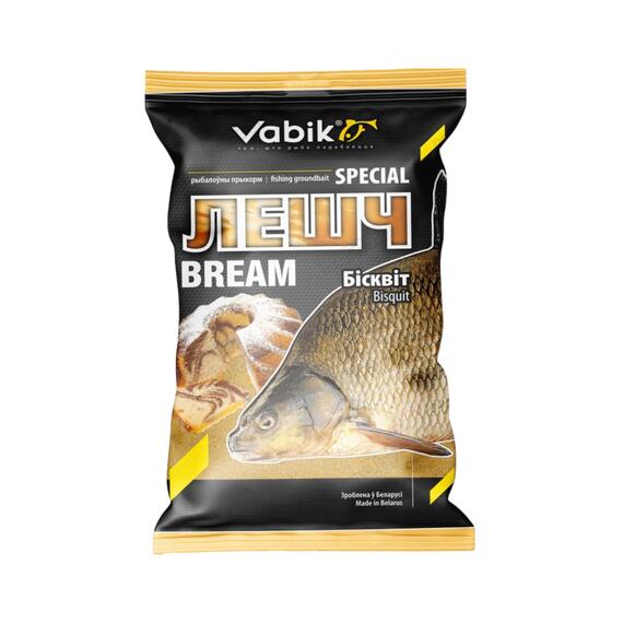 Прикормка Vabik SPECIAL Лещ Бисквит 1кг, фото , изображение 4