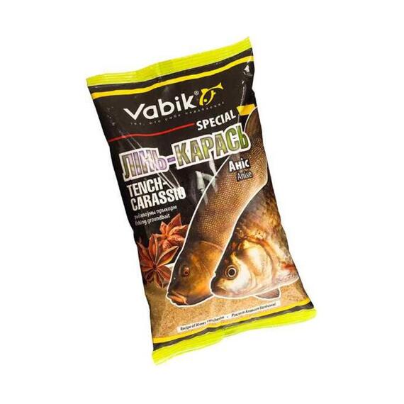 Прикормка Vabik SPECIAL Линь-карась Анис 1кг, фото , изображение 5