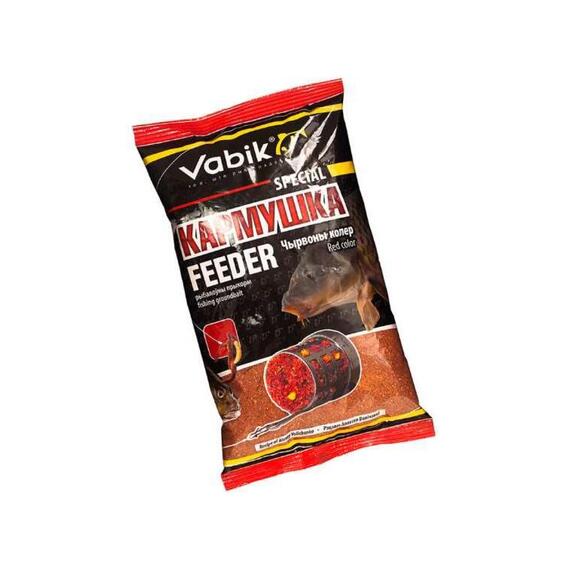 Прикормка Vabik SPECIAL Фидер Красный 1кг, фото , изображение 5