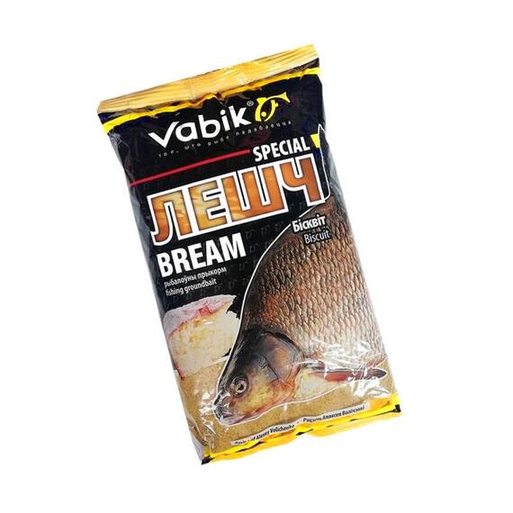 Прикормка Vabik SPECIAL Лещ Бисквит 1кг, фото , изображение 5