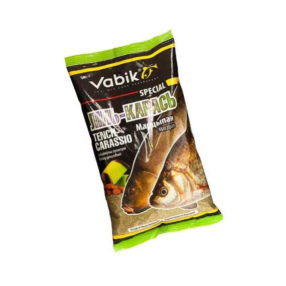 Прикормка Vabik SPECIAL Линь-карась Марципан зеленый 1кг, фото , изображение 4