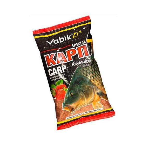 Прикормка Vabik SPECIAL Карп Клубника 1кг, фото , изображение 5