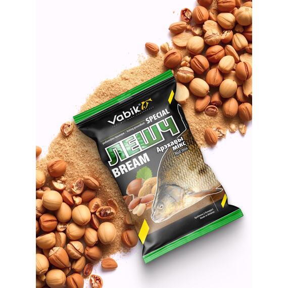 Прикормка Vabik SPECIAL Лещ Ореховый микс 1кг, фото , изображение 5