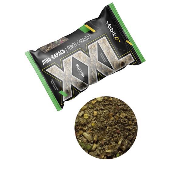 Прикормка Vabik XXL Линь-Карась 1кг, фото , изображение 6