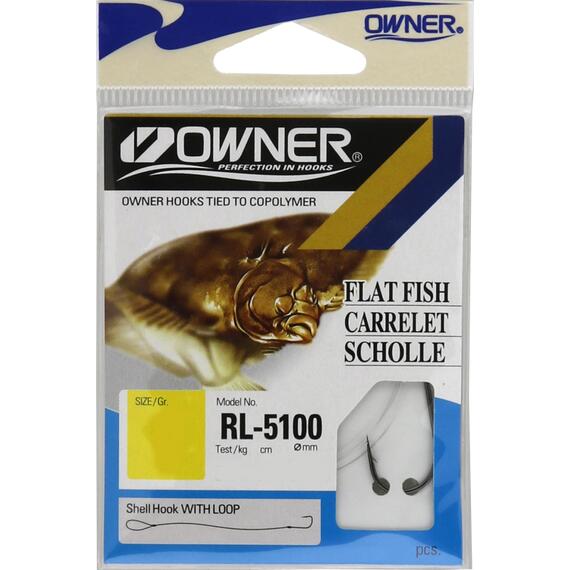 Поводок готовый OWNER RL-5100 №3/0 3шт, фото 