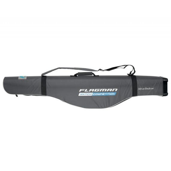 Чехол-кофр FLAGMAN на два отделения Match Competition Hard Case Single Rod 125см, фото 