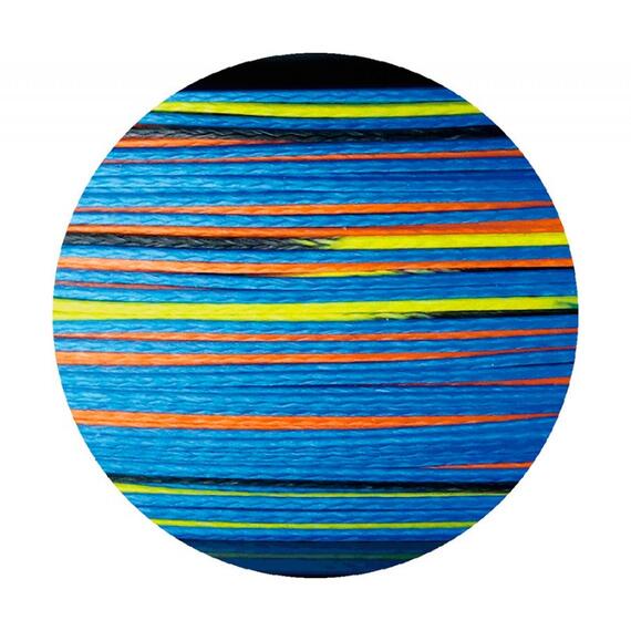 Шнур OWNER Kizuna X8 Broad PE multi color 10м 150м 0,13мм 6,7кг, фото , изображение 3