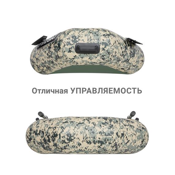 Надувная лодка Фрегат М-1 Оптима (200 см) Камуфляж, фото , изображение 4