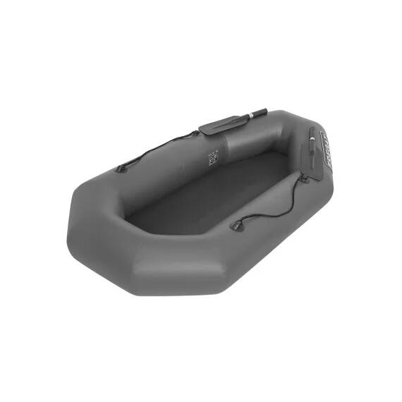Надувная лодка Фрегат М-1 Оптима Лайт (200 см) с гребками Серый, фото 