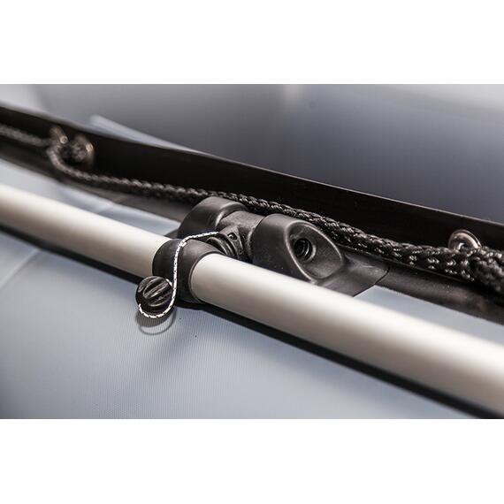 Надувная лодка Polar Bird 385M NEW Merlin Кречет (стеклокомпазит) черный красный, Расцветка: красный-черный, фото , изображение 6