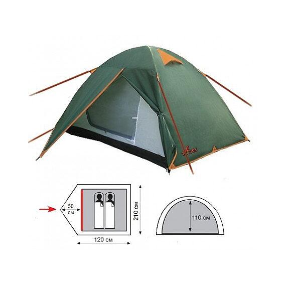 Палатка Totem Trek 2 (v2), фото , изображение 2