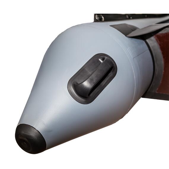 Надувная лодка Polar Bird 385M NEW Merlin Кречет (стеклокомпазит) черный красный, Расцветка: красный-черный, фото , изображение 12