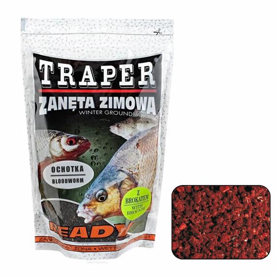 Прикормка зимняя Traper Ready Мотыль, фото , изображение 2