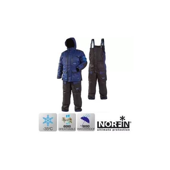 Зимний костюм Norfin Discovery Le Blue, фото , изображение 2