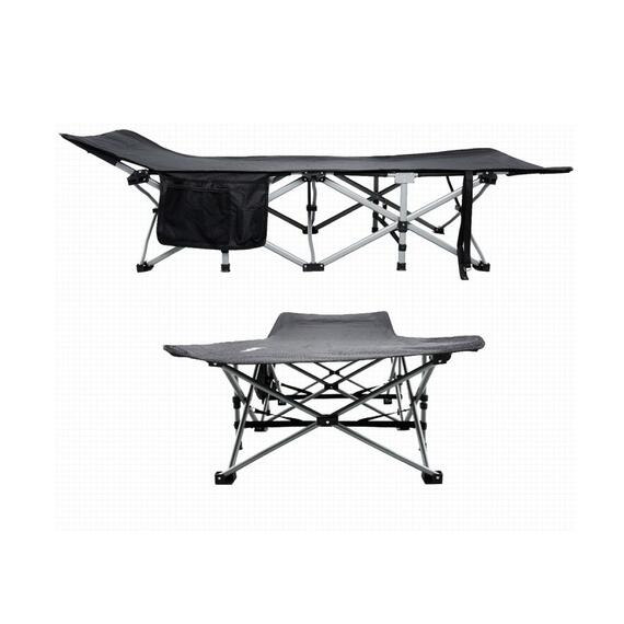 Складная кровать KingCamp Deluxe Folding bed 8004 green, Цвет: зеленый, фото , изображение 2