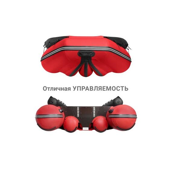 Надувная лодка Фрегат 470 FM Jet/L/S (ФМ Джет/Л/С) Красный, фото , изображение 4