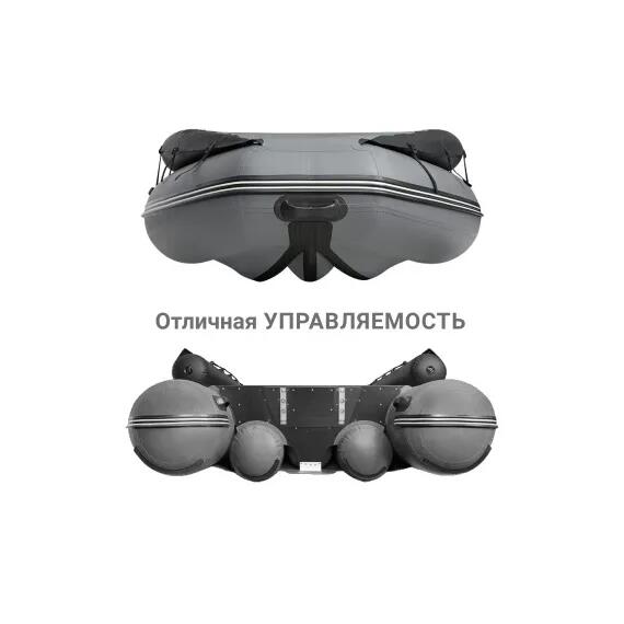 Надувная лодка Фрегат 470 FM Jet/L/S (ФМ Джет/Л/С) Зеленый, фото , изображение 4