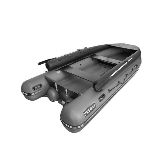 Надувная лодка Фрегат 430 FM Jet/L/S (ФМ Джет/Л/С) Серый, фото 