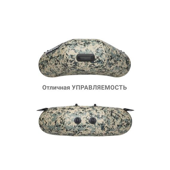 Надувная лодка Фрегат М-5 Оптима (300 см) Камуфляж, фото , изображение 4