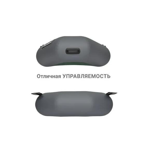 Надувная лодка Фрегат М-2 Оптима (260 см) Серый, фото , изображение 4