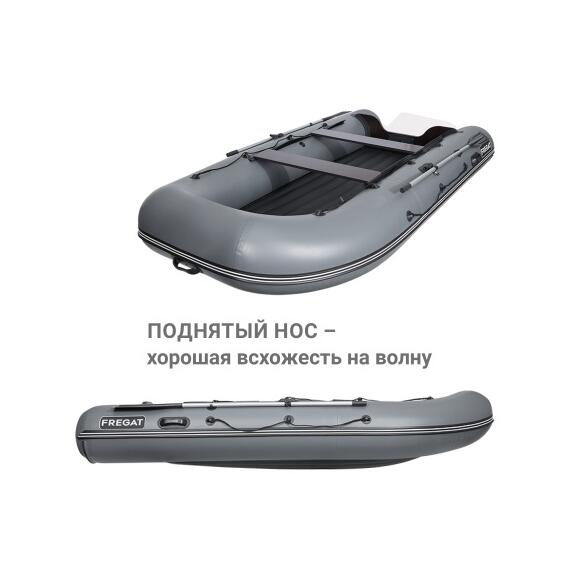 Надувная лодка Фрегат 350 Air (НДНД) Камуфляж, фото , изображение 5