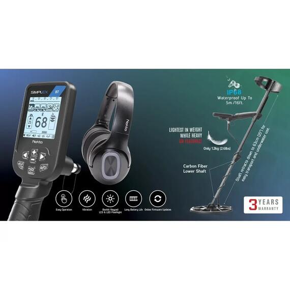 Металлоискатель Nokta Simplex BT, фото , изображение 10