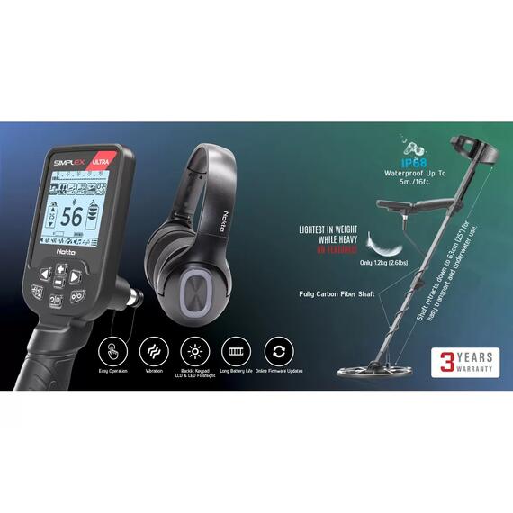 Металлоискатель Nokta Simplex Ultra WHP, фото , изображение 7
