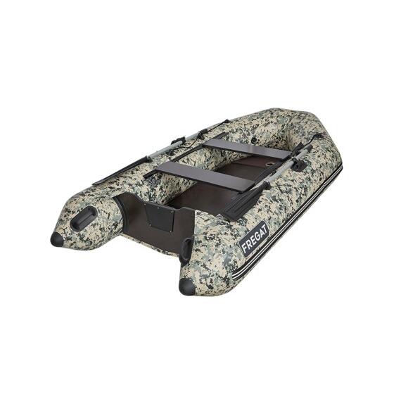 Надувная лодка Фрегат 280 ЕК с килем Камуфляж, фото 