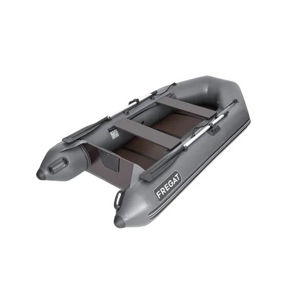 Надувная лодка Фрегат 300 ЕК с килем Серый, фото 