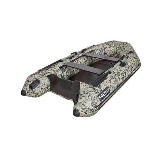 Надувная лодка Фрегат 320 ЕК с килем Камуфляж, фото 