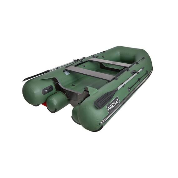 Надувная лодка Фрегат 350 Fm Light (ФМ Лайт) Зеленый, фото 
