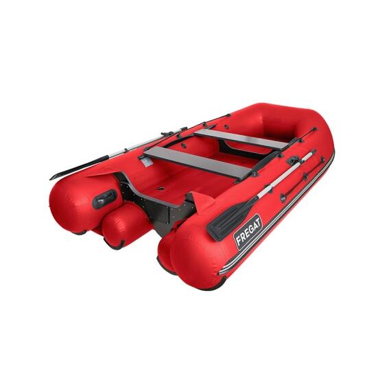 Надувная лодка Фрегат 370 FM Light (ФМ Лайт) Красный, фото 