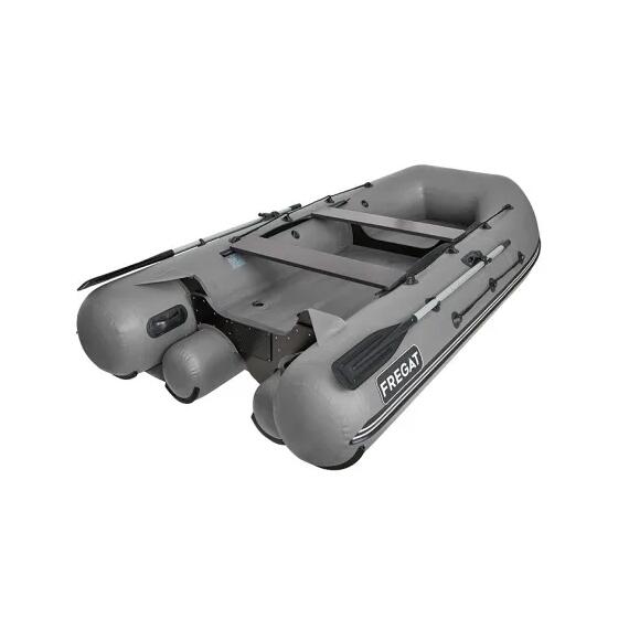 Надувная лодка Фрегат 370 FM Light (ФМ Лайт) Серый, фото 