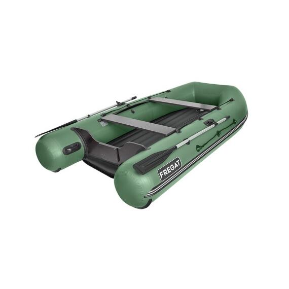 Надувная лодка Фрегат 430 Air (НДНД) Зеленый, фото 