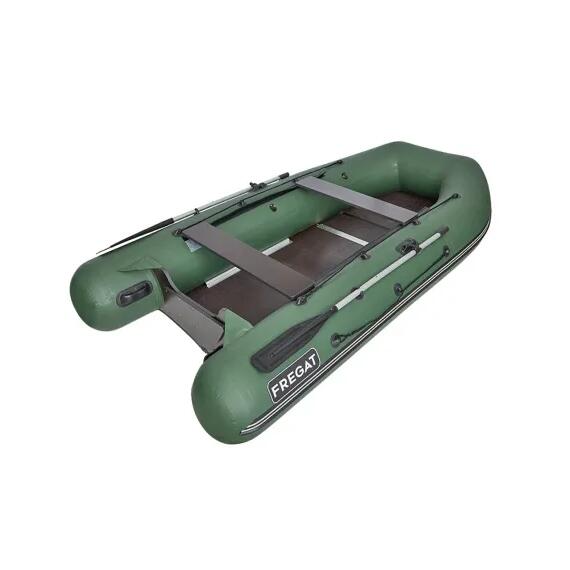 Надувная лодка Фрегат 430 С Зеленый, фото 