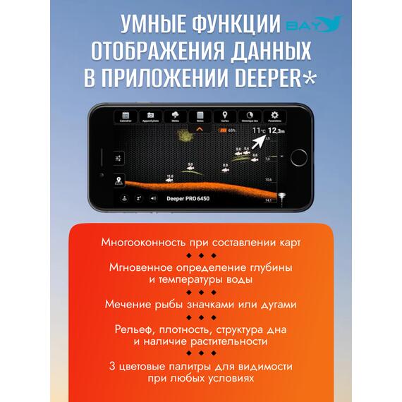 Эхолот Deeper Smart Sonar PRO+ 2, фото , изображение 10