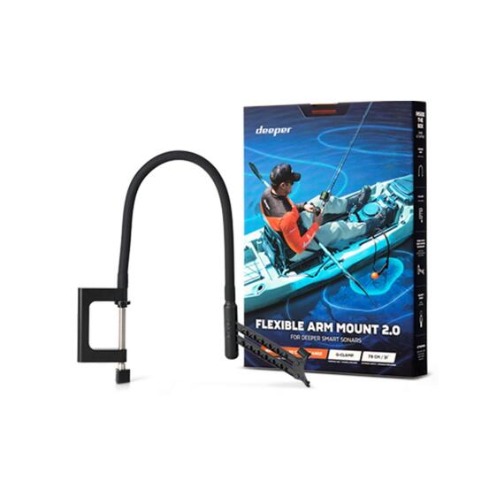 Гибкое крепление эхолота deeper flexible arm mount 2.0, фото , изображение 8
