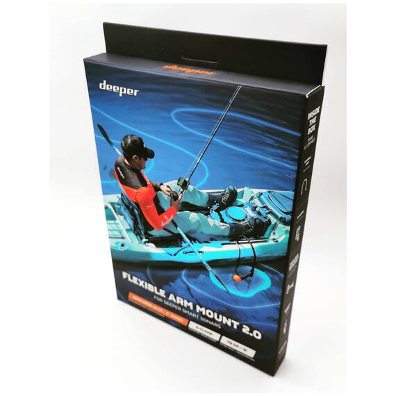 Гибкое крепление эхолота deeper flexible arm mount 2.0, фото , изображение 9
