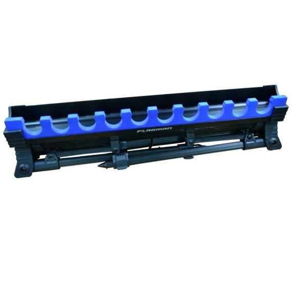 Гребенка на 10 удилищ FLAGMAN с защитой на 4 телескопических ножках, фото , изображение 3