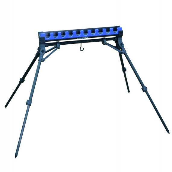 Гребенка на 10 удилищ FLAGMAN с защитой на 4 телескопических ножках, фото , изображение 5