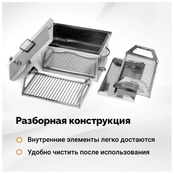 Коптильня Hanhi 3, 28 л, фото , изображение 6