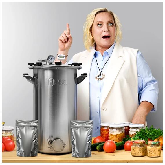 Электрический автоклав Fansel 3, 22 л, фото , изображение 3