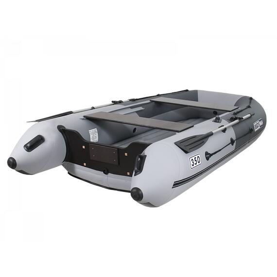 Надувная лодка BoatsMan (Боцман) BT350А НДНД графит оранжевый, фото , изображение 9