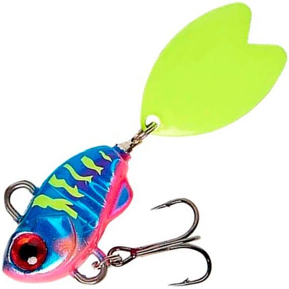Тейл-спиннер Narval Fishing Buzzing Bug 18g #013-Wavy Parrot, Цвет: 13, Вес: 18 г, Длина, см: 5.3, фото 