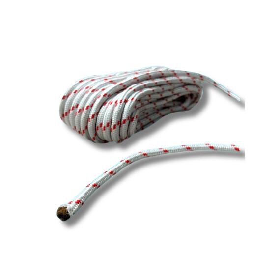 Шнур плетеный BAY (веревка) полипропиленовый 10мм х 20м красный, фото , изображение 6