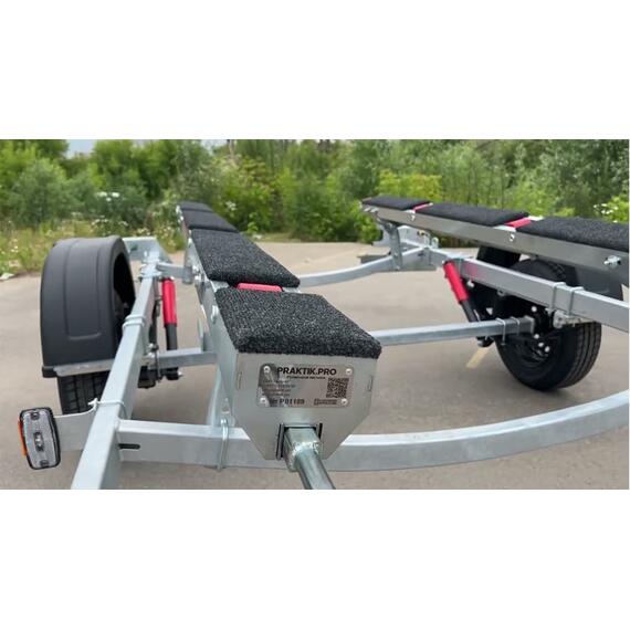 Роликовая система на прицеп LITE (250 см.), фото , изображение 4