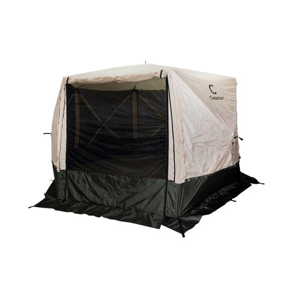 Шатер СЛЕДОПЫТ быстросборный, 6 стен, 3,35х3,85 м, h-2,25 м, S по полу 9,3 кв.м., фото , изображение 7