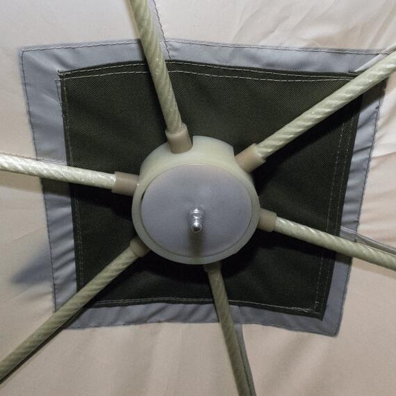 Шатер СЛЕДОПЫТ быстросборный, 6 стен, 3,35х3,85 м, h-2,25 м, S по полу 9,3 кв.м., фото , изображение 5