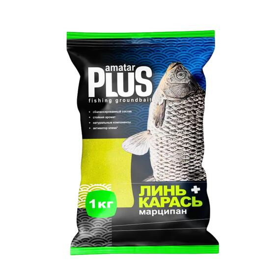 Прикормка VABIK Amatar PLUS Линь-Карась Марципан 1кг, Вкус: Марципан, Вид рыбы: Карась, Линь, фото , изображение 5